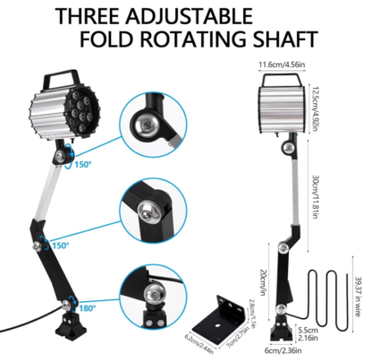 Luz LED para Máquina 24V de 34 Pulgadas – Impermeable IP65 y Ultra Resistente 💡🔧 - Imagen 4