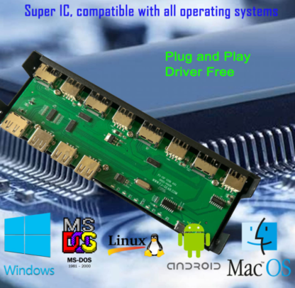 Conmutador KVM DisplayPort de 4 Puertos – Controla 4 Computadoras con 1 Monitor 4K y Periféricos USB 🖥️🖱️🎮 - Imagen 7