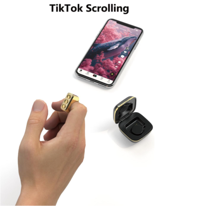 Anillo Bluetooth para TikTok, Kindle y Cámara – Control Remoto Portátil y Recargable 📲📸📖 - Imagen 4