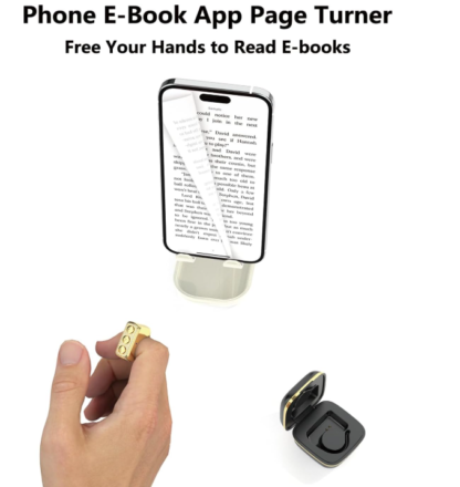 Anillo Bluetooth para TikTok, Kindle y Cámara – Control Remoto Portátil y Recargable 📲📸📖 - Imagen 5