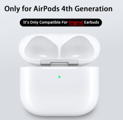 Funda de Carga para AirPods 4ª Generación – Recargable, Inalámbrica y con Emparejamiento Bluetooth Rápido 🎧⚡📲 - Imagen 2