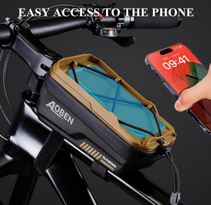 Bolsa Soporte para Teléfono en Bicicleta – Impermeable, Antigolpes y con Gran Capacidad 🚴‍♂️📱💦 - Imagen 7