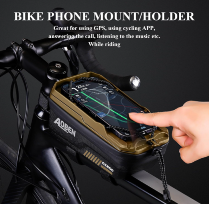 Bolsa Soporte para Teléfono en Bicicleta – Impermeable, Antigolpes y con Gran Capacidad 🚴‍♂️📱💦 - Imagen 2