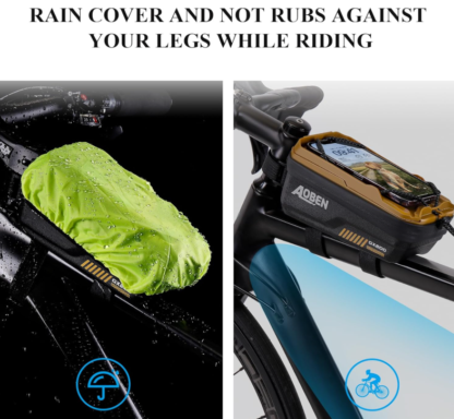Bolsa Soporte para Teléfono en Bicicleta – Impermeable, Antigolpes y con Gran Capacidad 🚴‍♂️📱💦 - Imagen 3