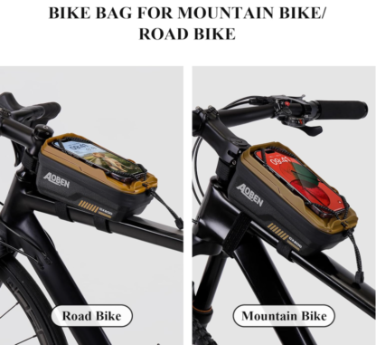 Bolsa Soporte para Teléfono en Bicicleta – Impermeable, Antigolpes y con Gran Capacidad 🚴‍♂️📱💦 - Imagen 6