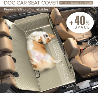 Funda de Asiento para Perros Súper Resistente 160 cm x 132 cm – Ideal para Carros, SUVs y Camionetas 🐾🚗 - Imagen 2