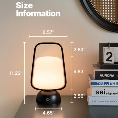 Lámpara LED de mesa portátil dimerizable - Imagen 6