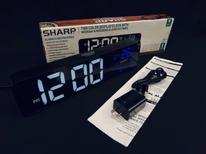 Reloj despertador digital de pantalla jumbo - Imagen 9
