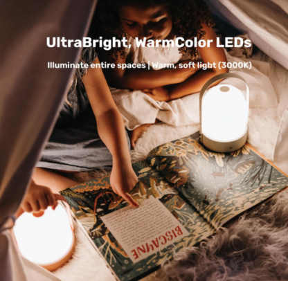 Lámpara de mesa portátil inalámbrica de 23 cm con batería recargable de 4000 mAh 💡✨ - Imagen 2