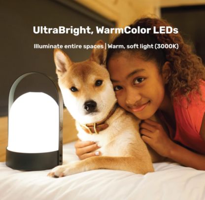 Lámpara de mesa portátil inalámbrica de 23 cm con batería recargable de 4000 mAh 💡✨ - Imagen 5