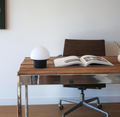 Lámpara de Mesa LED Recargable Brightech Portobello - Luz Regulable para Dormitorio, Sala u Oficina 🌟✨ - Imagen 3