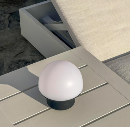 Lámpara de Mesa LED Recargable Brightech Portobello - Luz Regulable para Dormitorio, Sala u Oficina 🌟✨ - Imagen 7