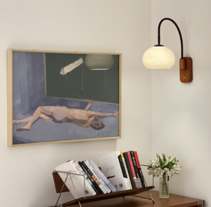 Aplique de Pared Moderno con Pantalla de Vidrio Blanco Lechoso – Estilo Vintage Industrial para Dormitorio y Sala ✨🏡🔆 - Imagen 4