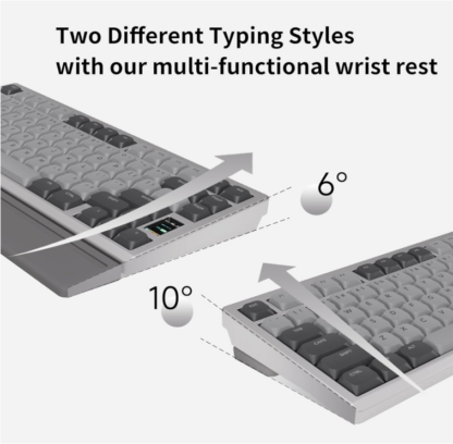 Teclado Mecánico Low Profile ND75 LP – 75% Inalámbrico con Pantalla, RGB y Diseño en Aluminio ⌨️✨ - Imagen 6