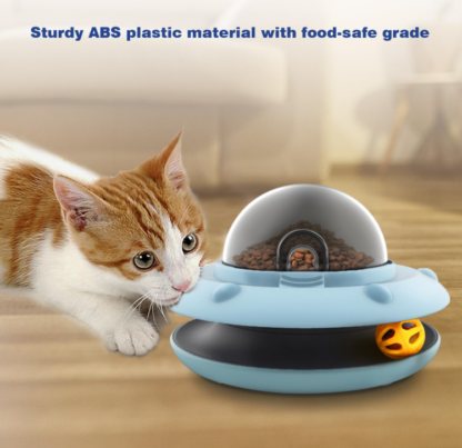 Dispensador de Comida Interactivo para Gatos 🛸🐾 – Juguete y Alimentador Inteligente en Uno - Imagen 6