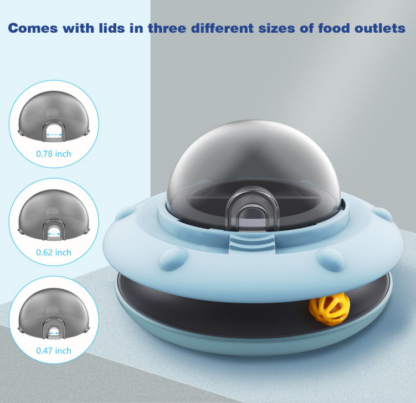 Dispensador de Comida Interactivo para Gatos 🛸🐾 – Juguete y Alimentador Inteligente en Uno - Imagen 7