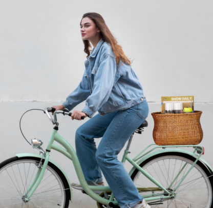 Canasto Trasero de Bicicleta de Ratán con Cubierta Impermeable 🏕️🚲 - Imagen 4