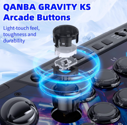Joystick Arcade Silencioso de 46 cm para PC y Android 🎮✨ - Imagen 8
