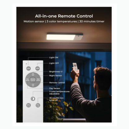 Set de 2 luces inalámbricas recargables con sensor de movimiento, instalación magnética 🚿💡 - Imagen 6