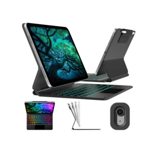 Estuche / funda para iPad 10 generacion con teclado y trackpad