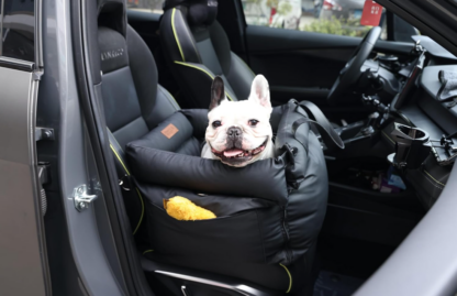 🚗🐾 Asiento de Auto y Cama para Mascotas FUNNYFUZZY – Comodidad y Seguridad en un Solo Producto 🐶✨ - Imagen 2