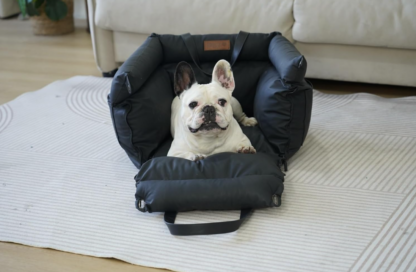 🚗🐾 Asiento de Auto y Cama para Mascotas FUNNYFUZZY – Comodidad y Seguridad en un Solo Producto 🐶✨ - Imagen 3