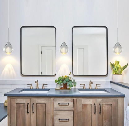 💡Lámpara Colgante Moderna de Cristal con Luz LED y Efecto de Refracción – Altura Ajustable hasta 150 cm - Imagen 6