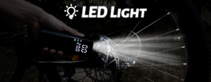 Inflador Eléctrico Portátil para Bicicleta 150 PSI con Manómetro Digital 🚲⚡️ - Imagen 7