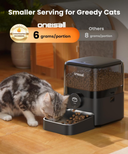Alimentador Automático para Gato de 3L con Temporizador y Doble Fuente de Energía 🐾🍽️ - Imagen 8
