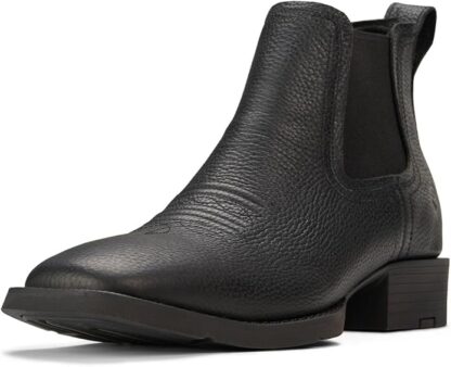 Botas Chelsea de Cuero Genuino Talla 9.5 US (43 EU) – Antideslizantes, Cómodas y Resistentes 💥👢 - Imagen 3