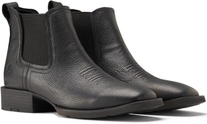Botas Chelsea de Cuero Genuino Talla 9.5 US (43 EU) – Antideslizantes, Cómodas y Resistentes 💥👢 - Imagen 4