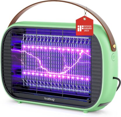 Buzbug Lámpara LED Mata Insectos Interior de 36 cm ⚡🦟🌟 - Imagen 2
