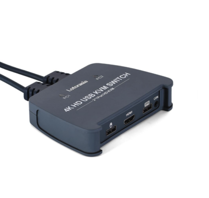 Conmutador HDMI KVM de 2 Puertos con Cables – Resolución 4K@60Hz 🌟 Ideal para Multitareas y Espacios de Trabajo Inteligentes - Imagen 2