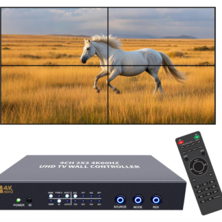 Controlador de Videopared UHD 4K60 de 4 Canales 🎥🖥️🔥