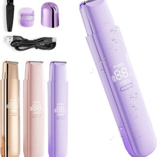 Depiladora Femenina Painless 2025 para Bikini, Axilas y Cara con Pantalla LCD 🌸⚡