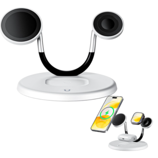 Estación de Carga 3 en 1 con MagSafe para iPhone, Apple Watch y AirPods 🔋⚡📱