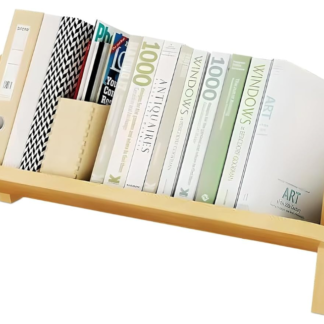 Estante de Escritorio de Madera Maciza para Libros 📚✨