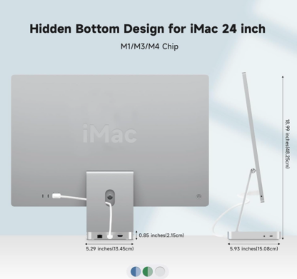 Hub USB C para iMac de 24 pulgadas con HDMI 4K, SSD 4TB y Ethernet 2.5GbE 🚀🖥️✨ - Imagen 7