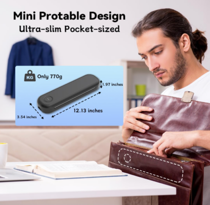 Impresora Térmica Portátil L86 de 203 dpi – Compatible con Papel en Rollo y Doblado 📄📱✨ - Imagen 3