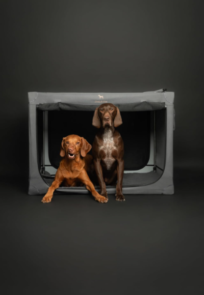 63 cm Jaula Plegable para Mascotas con Bolsa y Colchón 🐶🚗✨ - Imagen 2