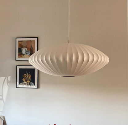 Lámpara Colgante de Tela de 50 cm Estilo Japonés Moderno para Comedor o Sala 🏮✨ - Imagen 3
