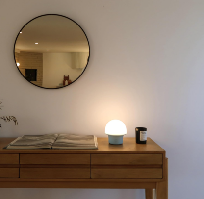 Lámpara LED Recargable de 16.8 cm tipo Hongo para Mesa o Buró 🌈💡 - Imagen 3