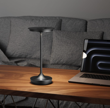 Lámpara de Mesa LED Recargable de 13 cm – Portátil, Inalámbrica, con Batería de 6000mAh, 3 Tonos de Luz y Memoria 🌟🌿 - Imagen 5
