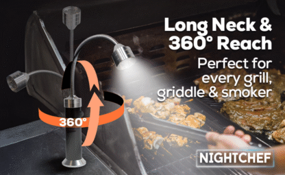 Luz LED Magnética para Parrilla y Cocina con Cuello Flexible de 21 cm y 9 LEDs Ultra Brillantes 🌟🔥 - Imagen 4