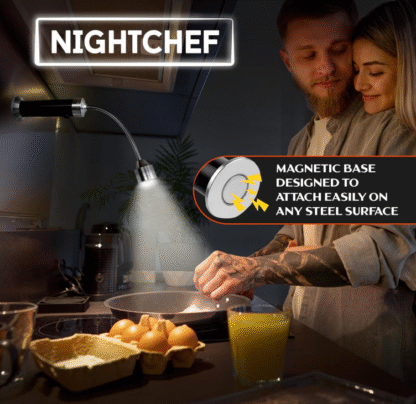 Luz LED Magnética para Parrilla y Cocina con Cuello Flexible de 21 cm y 9 LEDs Ultra Brillantes 🌟🔥 - Imagen 12