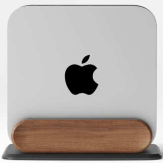Base Vertical de Aluminio y Madera para Mac Mini 2010–2024 🖥️🌰