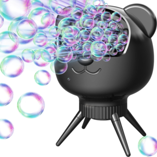 Máquina de Burbujas Automática 500ML con Rotación 180° y Batería Recargable