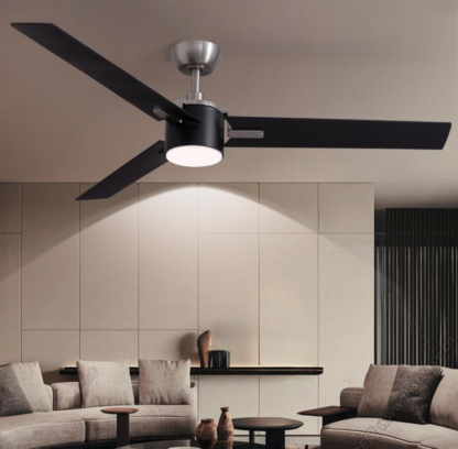 Ventilador de Techo de 56” con Luz LED Regulable, Control Remoto y App 📱💡🌬️