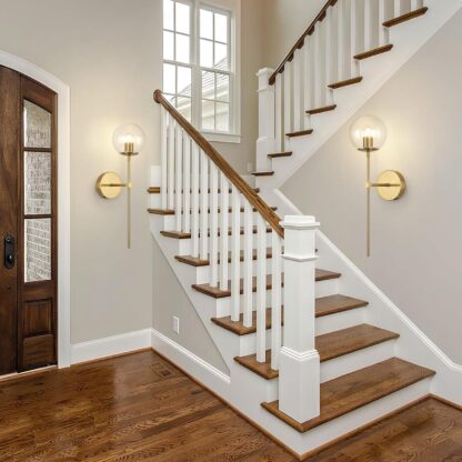 Apliques de Pared Recargables con Globo de Vidrio (Set de 2) 💡✨ - Imagen 5