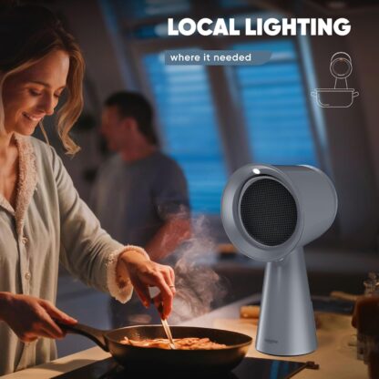 Campana Extractora Portátil Breetee 3 Velocidades con Filtro de Carbón y Bajo Ruido 💨🍳 - Imagen 4